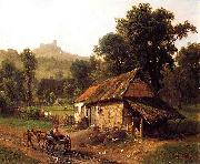 Albert Bierstadt In_the_Foothills oil painting on canvas